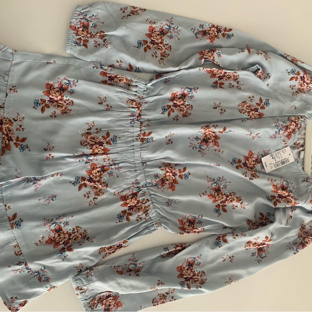 Girls size 7/8 long sleeve romper